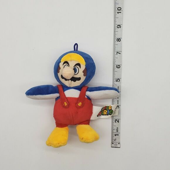 Super Mario Bros. Penguin Suit Stuffed Animal Plush - Picture 5 of 5